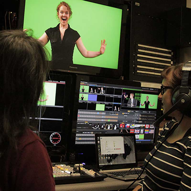 Digital Media Center Post Production Film Editing at Southern Oregon University